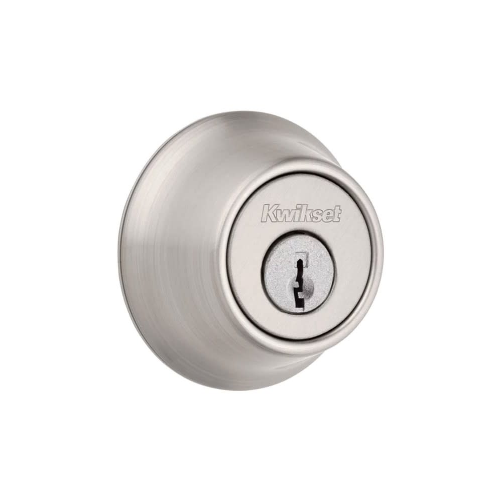 

Kwikset Satin Nickel Double Cylinder Door Deadbolt