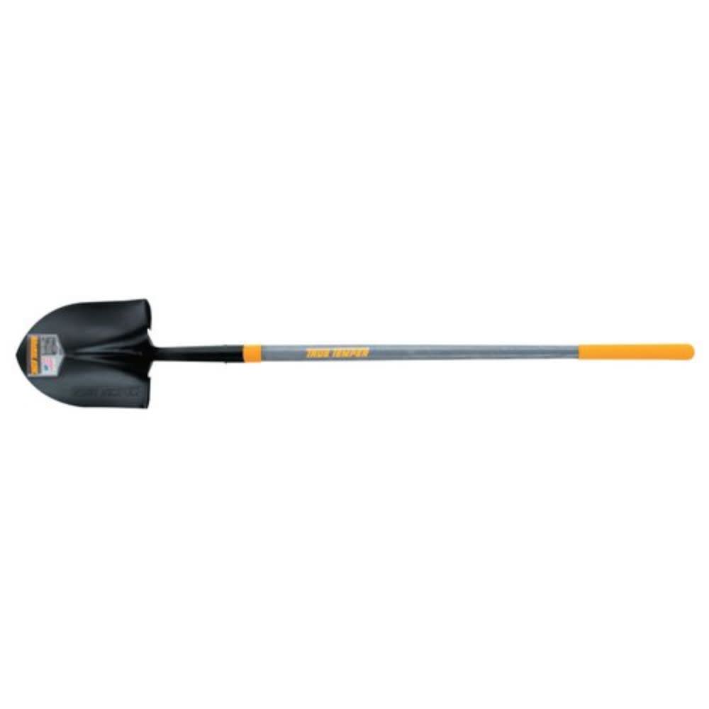 

True Temper 57.3 In. Forged Round Point Shovel with Comfort Step