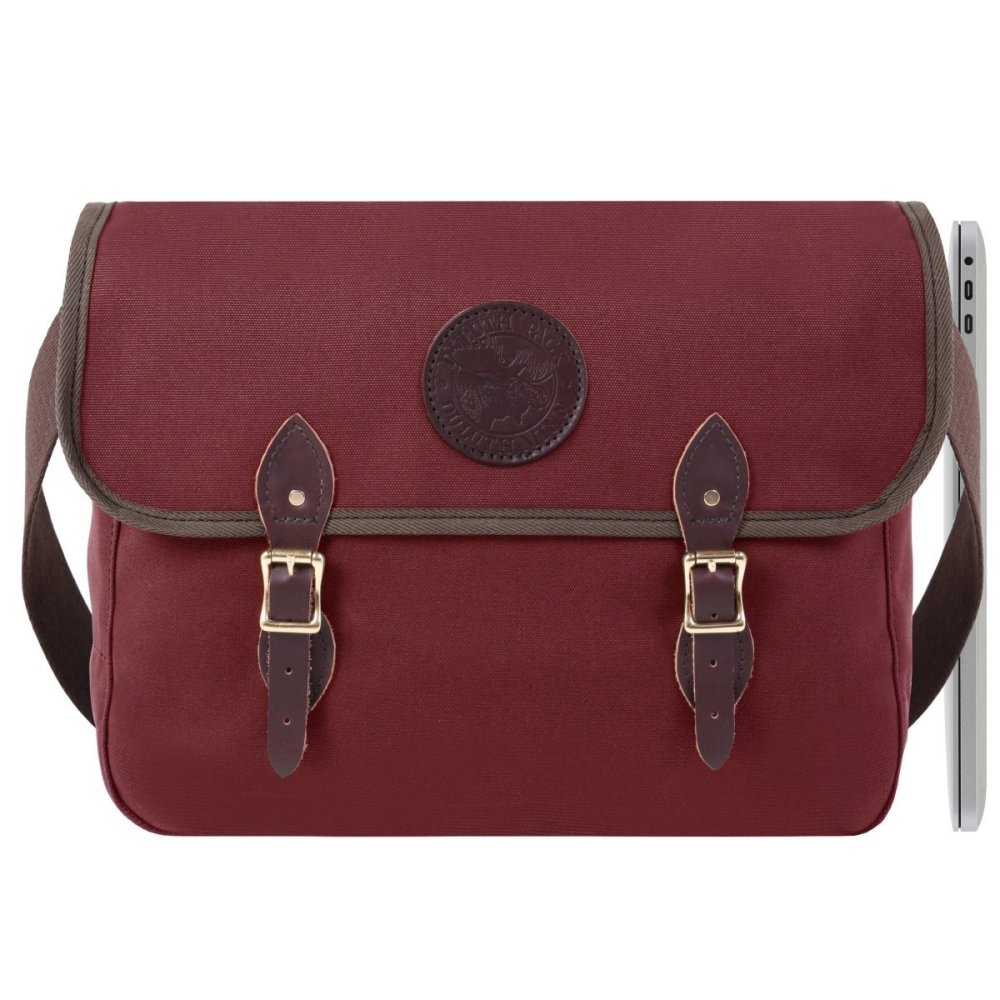 

Duluth Pack 15 In. 12 Liter Capacity Burgundy Laptop Book Bag