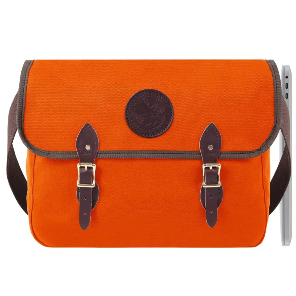 

Duluth Pack 15 In. 12 Liter Capacity Orange Laptop Book Bag