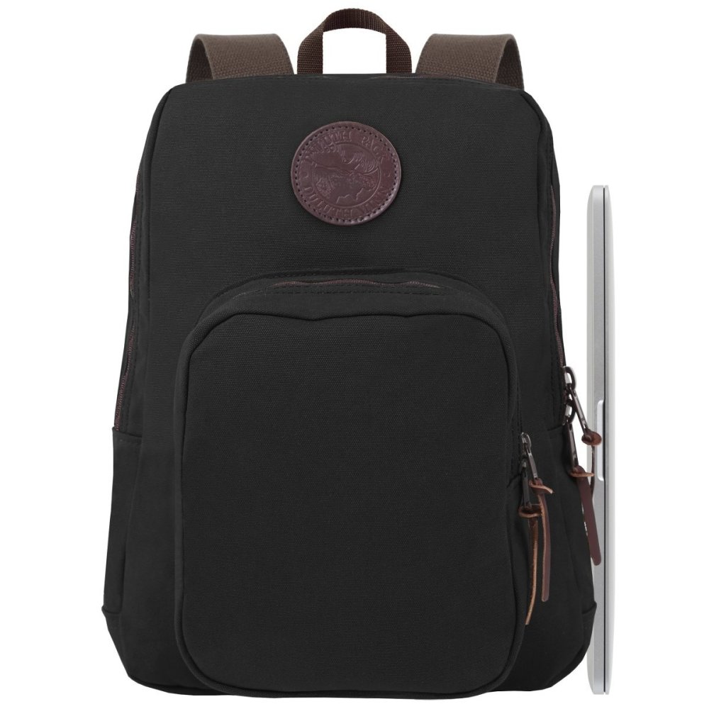 

Duluth Pack 21 Liter Capacity Black Large Standard Laptop Backpack