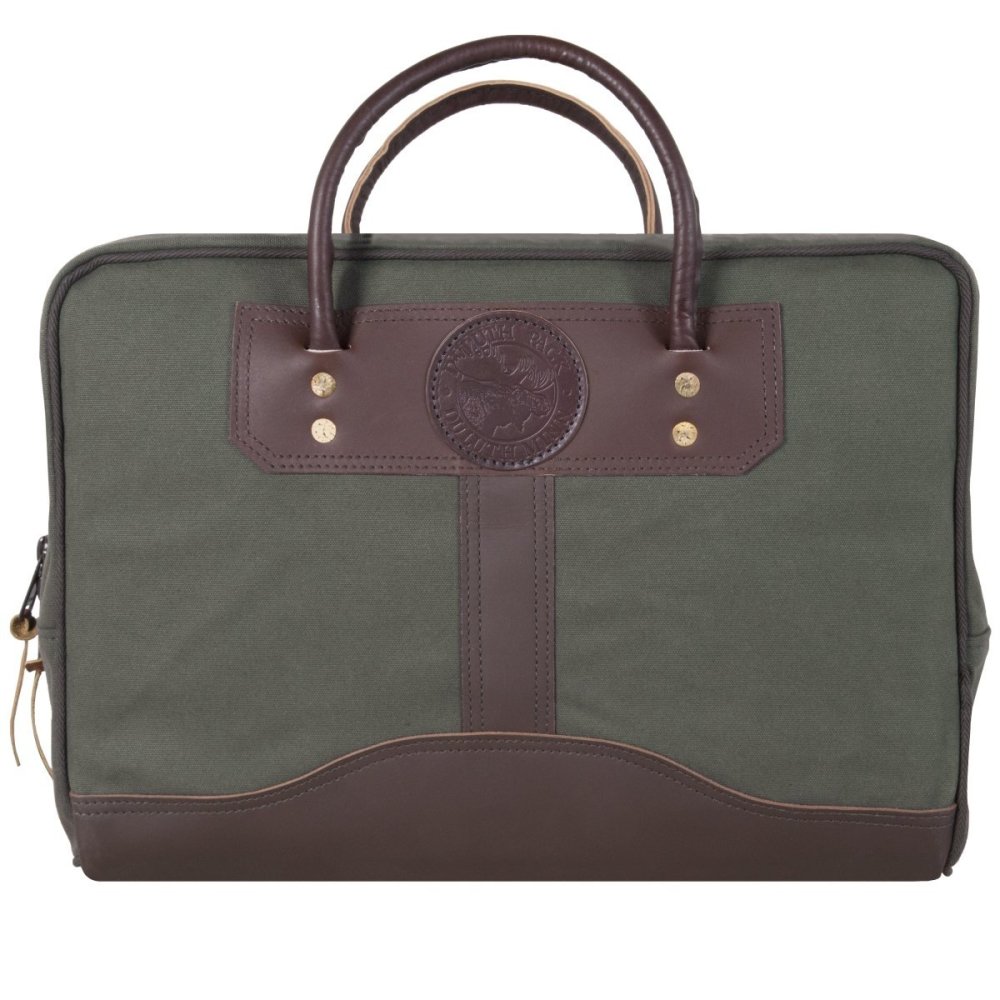 Duluth Pack 21 Liter Capacity Olive Drab Pistol Carrying Case Black