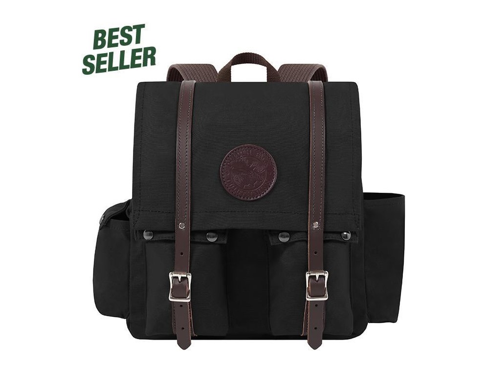 

Duluth Pack 15 Liter Capacity Black Canvas Urban Pack