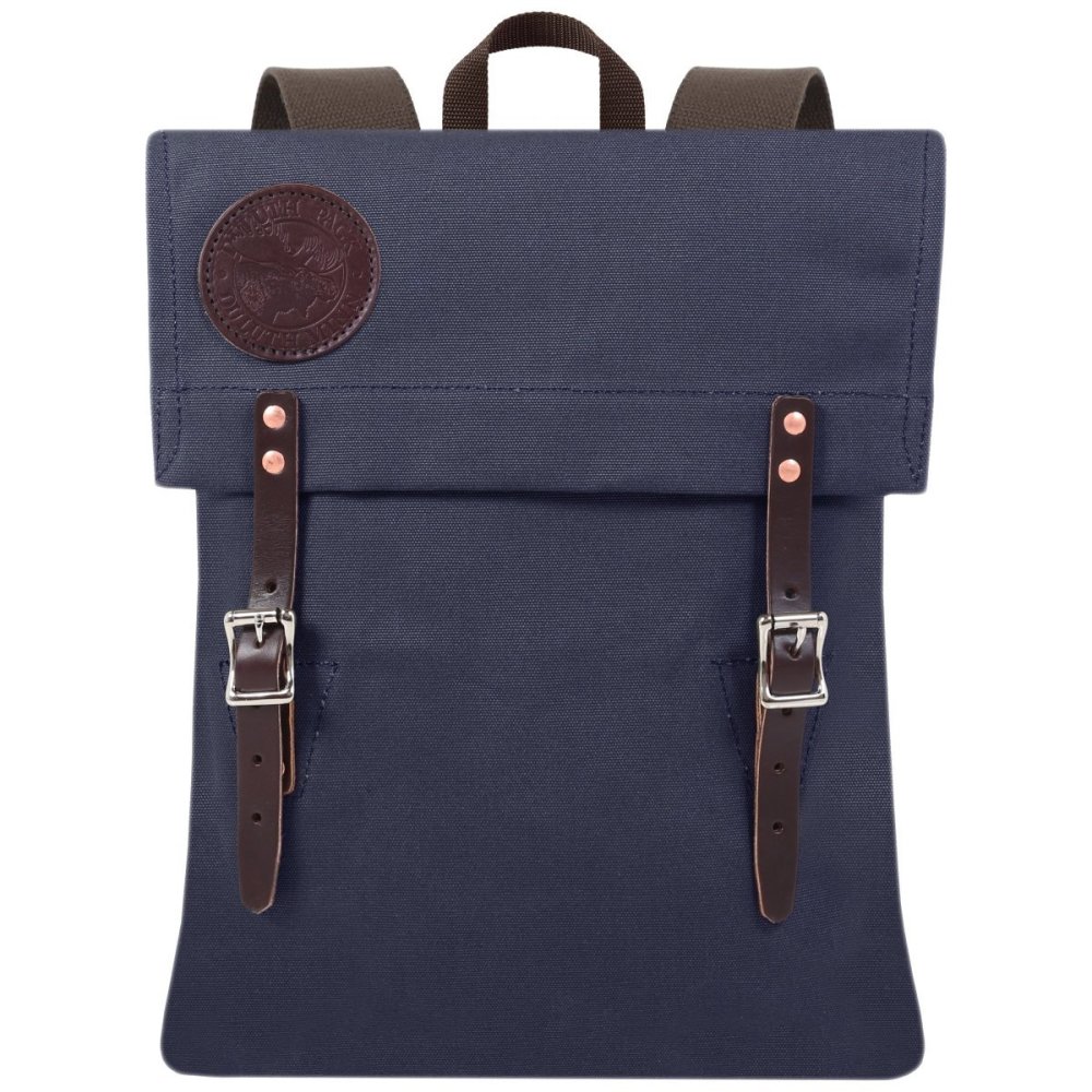 

Duluth Pack 16 Liter Capacity Navy Canvas Scout Pack