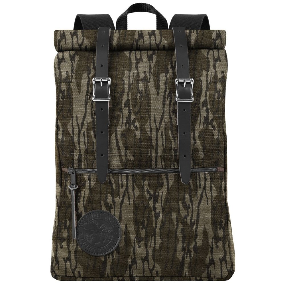 

Duluth Pack 13 Liter Capacity Mossy Oak Bottomland Roll Top Scout Pack