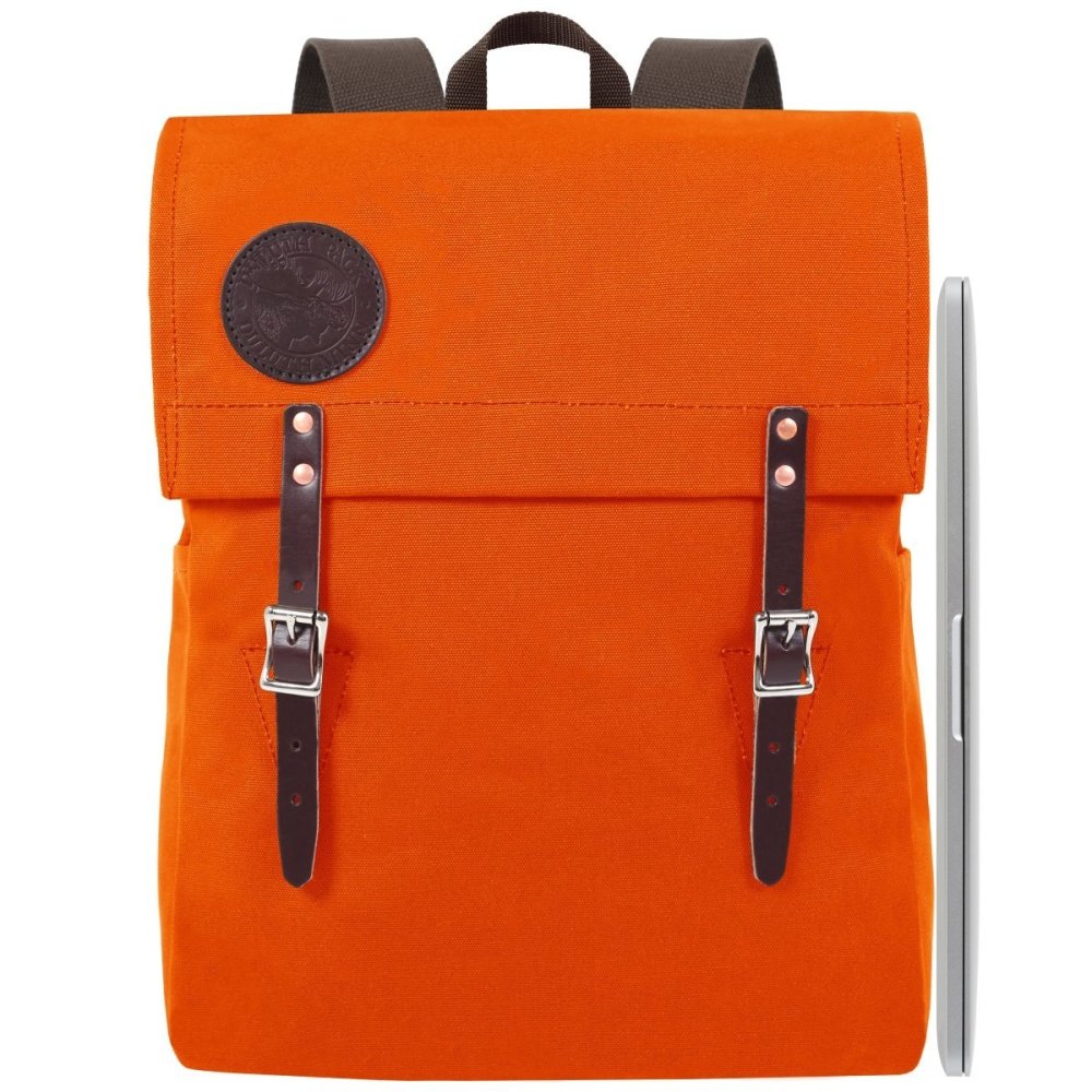 

Duluth Pack 20 Liter Capacity Orange Laptop Scoutmaster Pack