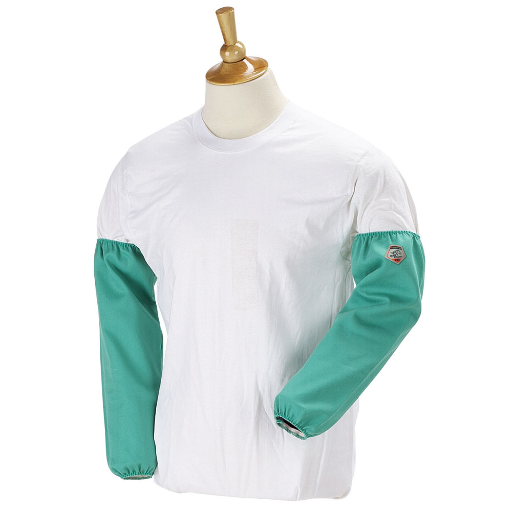 

Black Stallion 18" Green FR Cotton Welding Sleeve 2pk