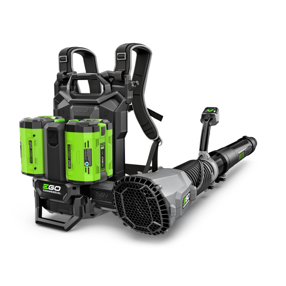 

EGO Commercial Backpack Blower Kit 800 CFM with 2x 10Ah Battery & 560W Charger