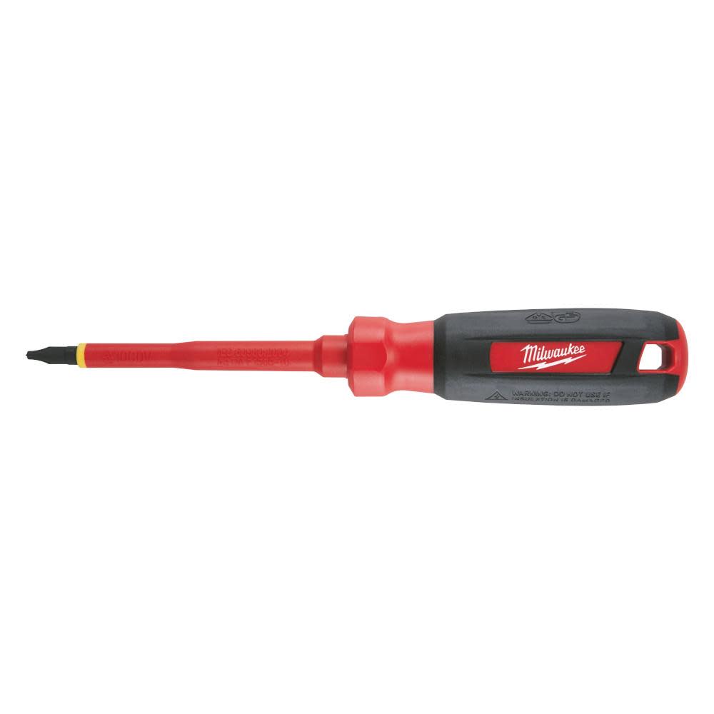 

Milwaukee #1 ECX 4 in. 1000V Insulated Screwdriver