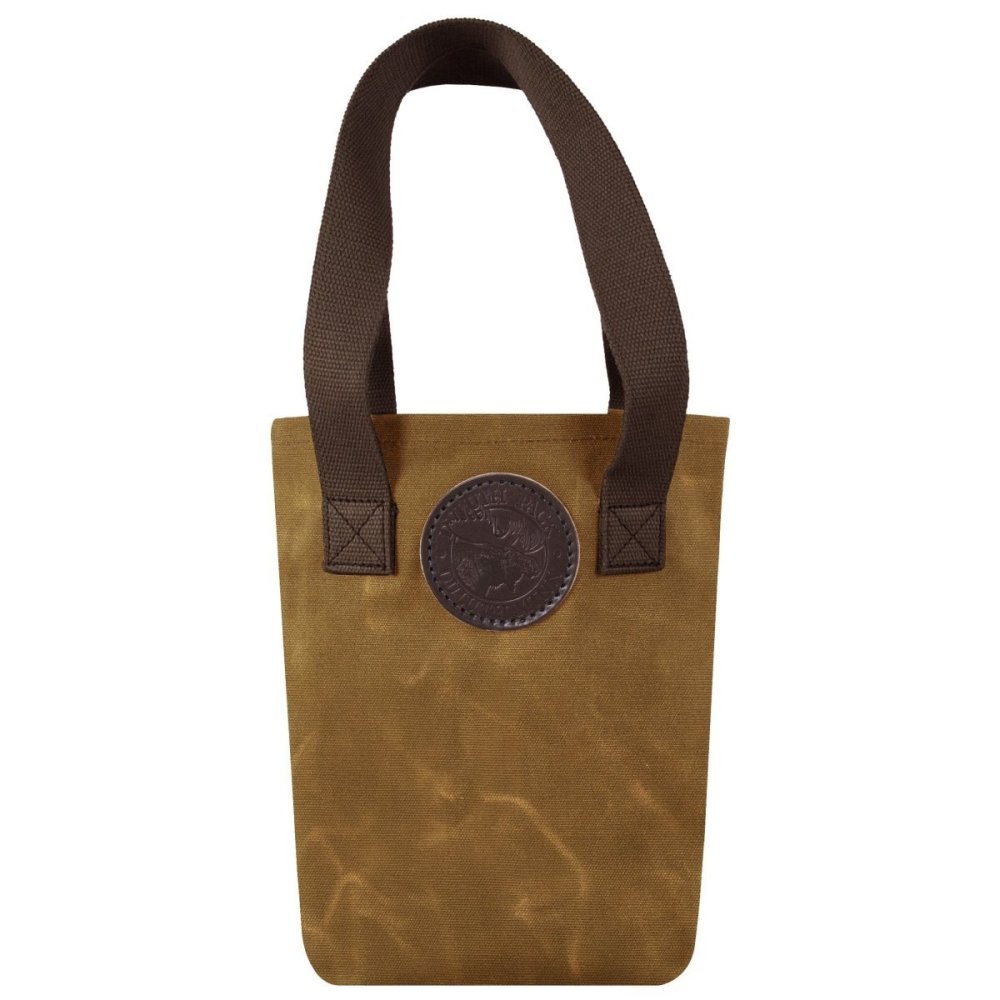 

Duluth Pack 6 Liter Capacity Wax Khaki Envelope Style Promo Tote