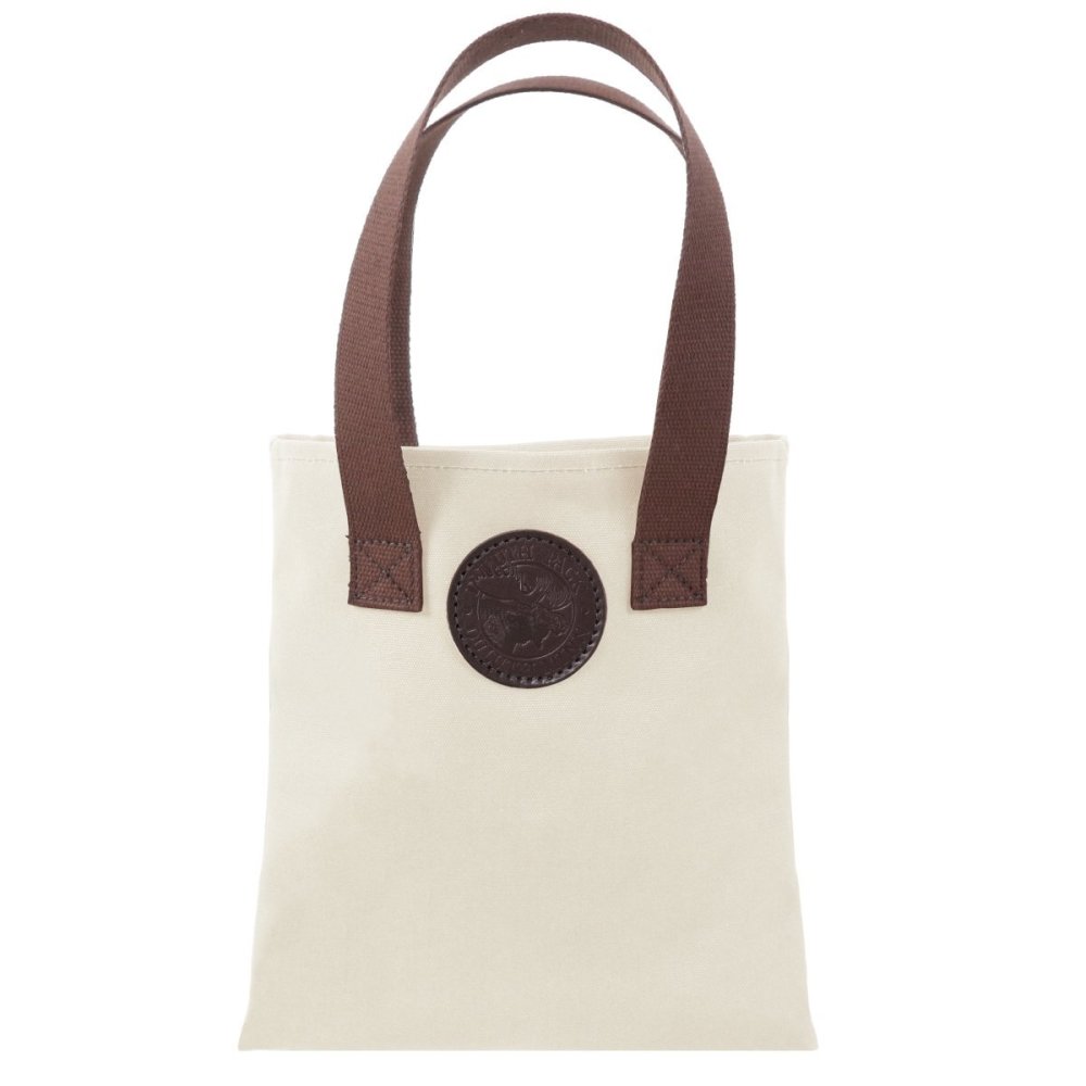 

Duluth Pack 6 Liter Capacity Natural Canvas Box Style Promo Tote