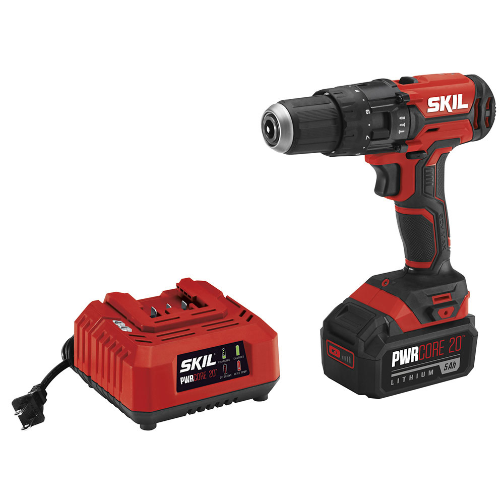 

SKIL 20V 1/2" Hammer Drill Kit