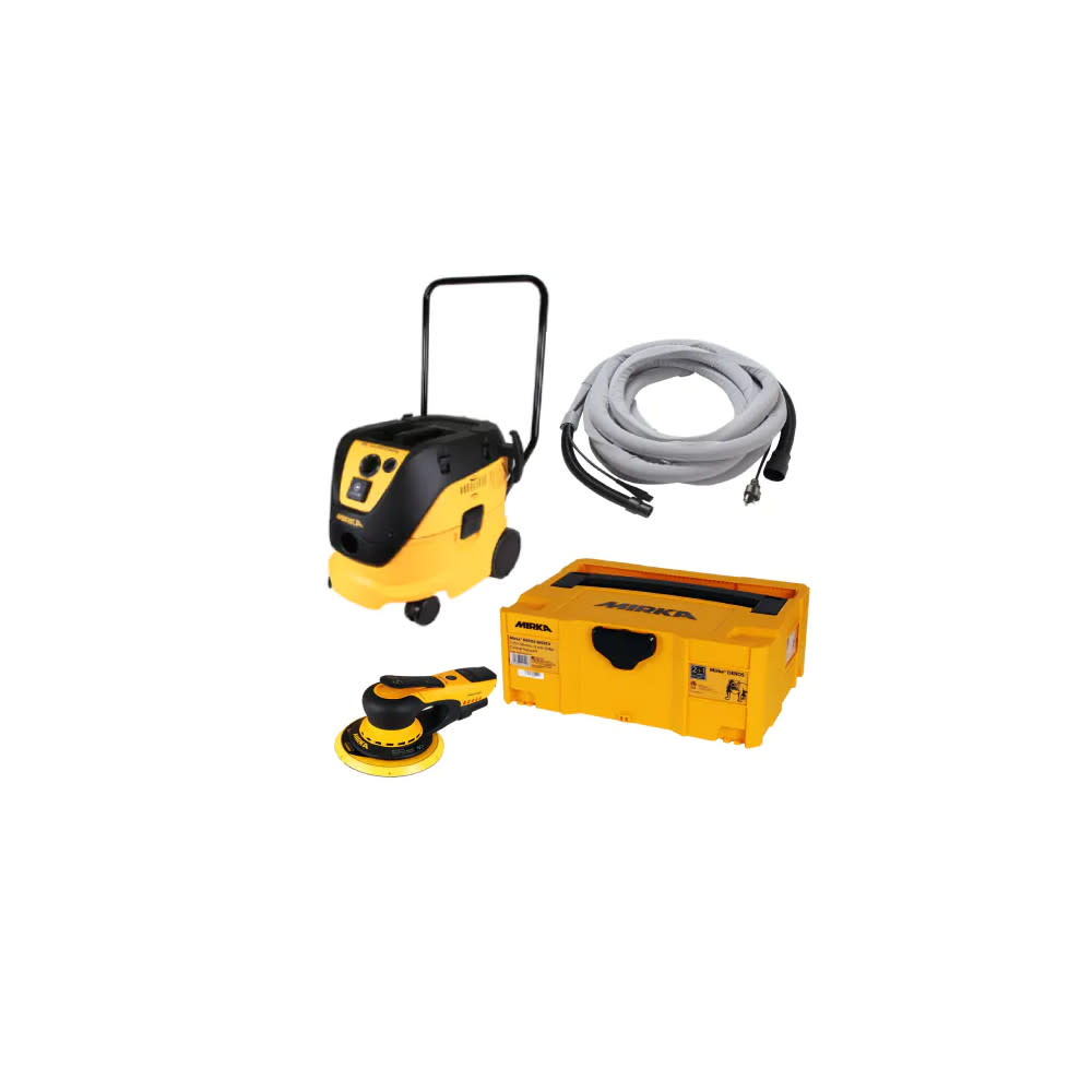 

Mirka 6" 5mm Orbit Sander Electric Dust Free Handle System