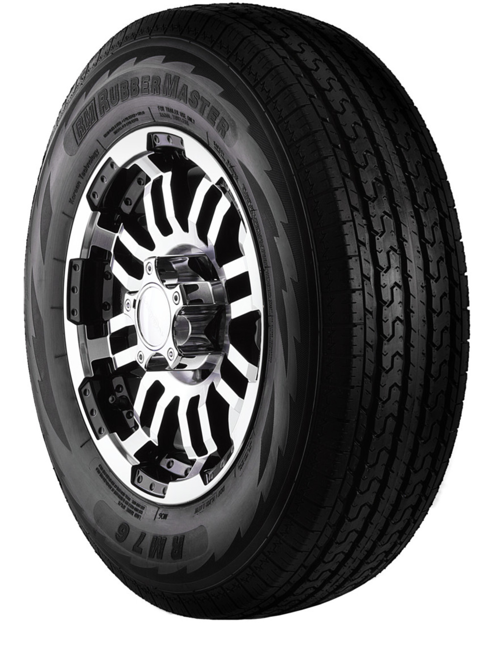 

Rubbermaster RM76 ST235/80R16 10P ST Radial Trailer Tire - Tire Only