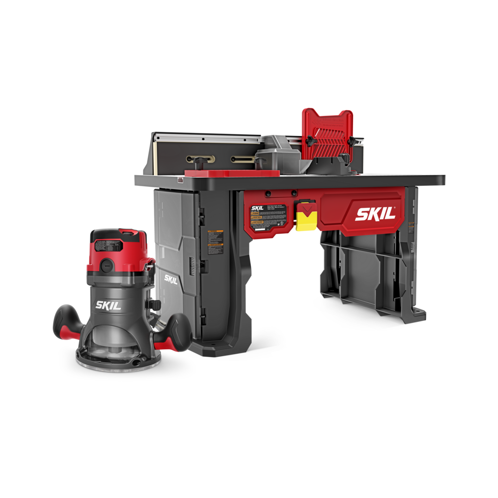 

SKIL RT1323 01 Router Table and Fixed Base Router Kit