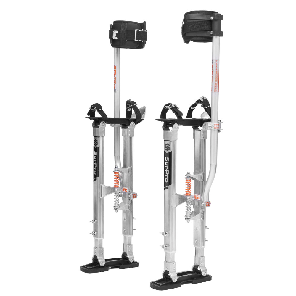 

Surpro Premium Stilts Single Sided Aluminum Size 26-40"