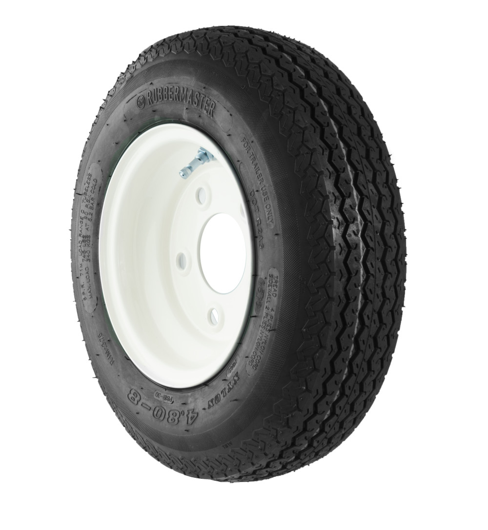 

Rubbermaster S380 480-8 6P High Speed Trailer Tire - Tire Only