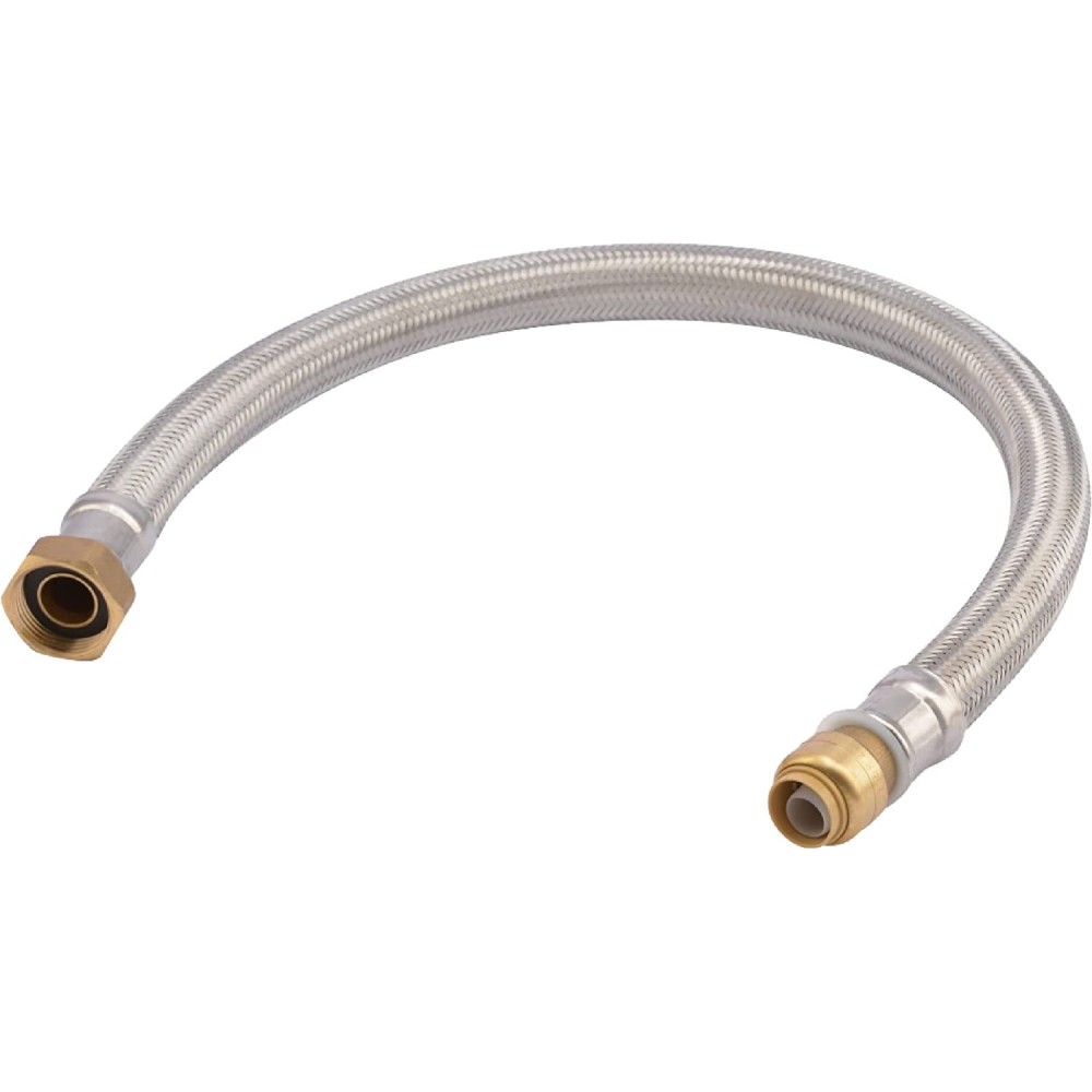 

Sharkbite 1/2 x 3/4 FIP x 24" Length Water Heater Connector