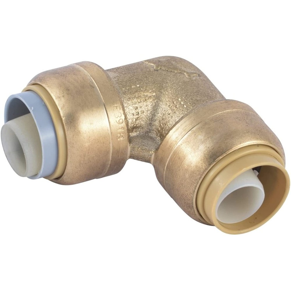 

Sharkbite 1/2" PB x 1/2" CTS Brass 90 Deg Transition Elbow