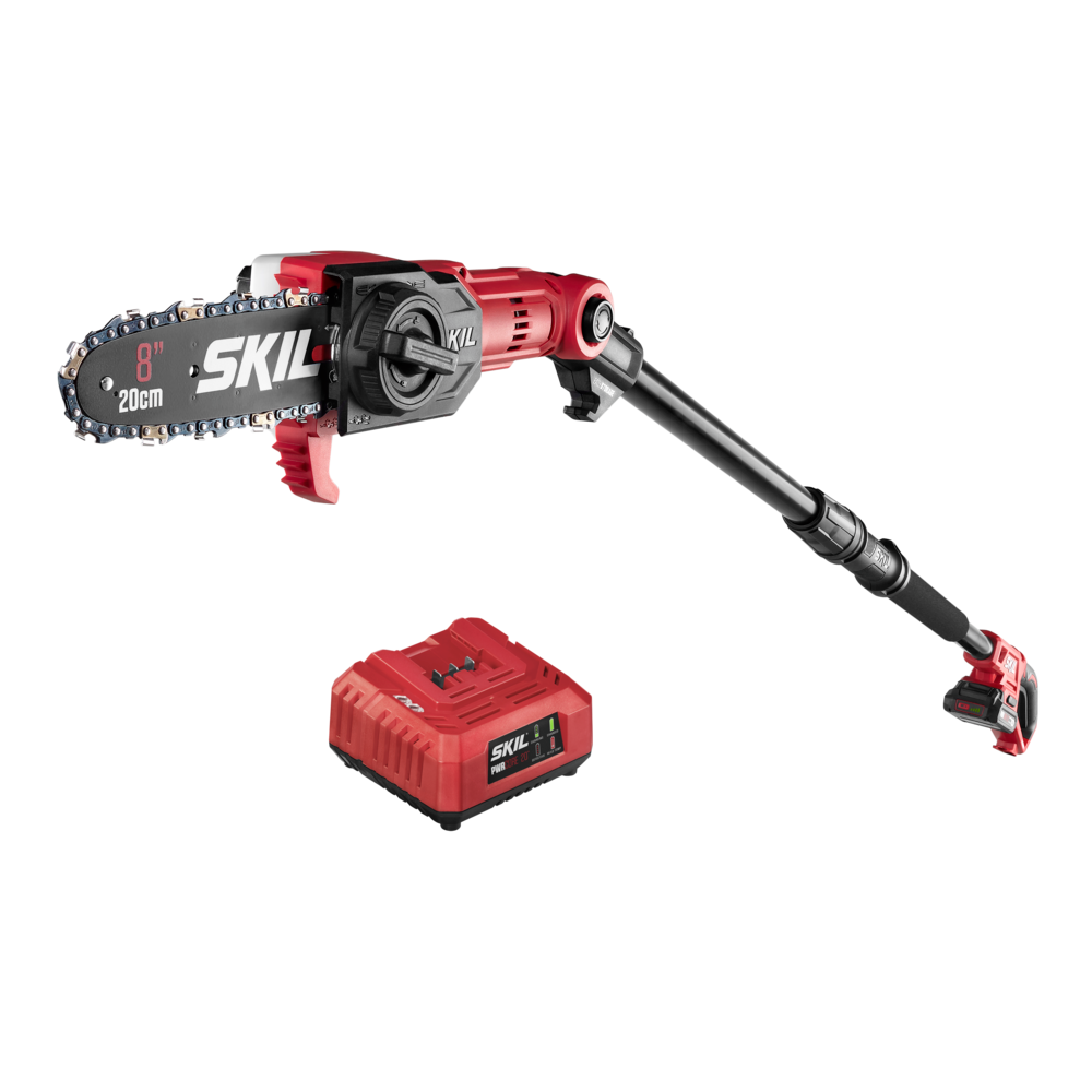 SKIL PWR CORE 8 in Pole Saw Kit PS4563B10 from SKIL Acme Tools