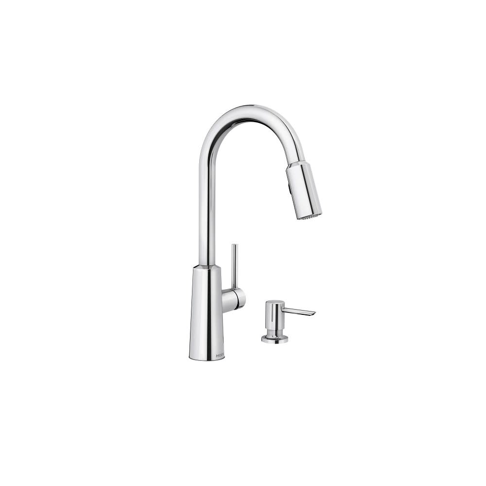 Moen Nori Kitchen Faucet Chrome 1 Handle High Arc Pulldown 87066 Acme