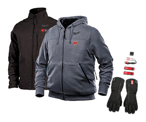 milwaukee heated work clothes